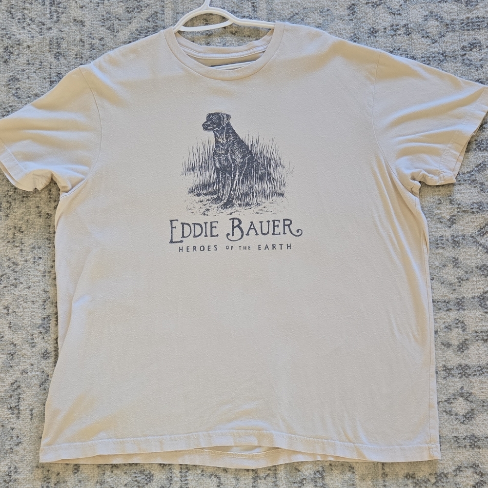 Eddie Bauer Off-White Graphic Tee